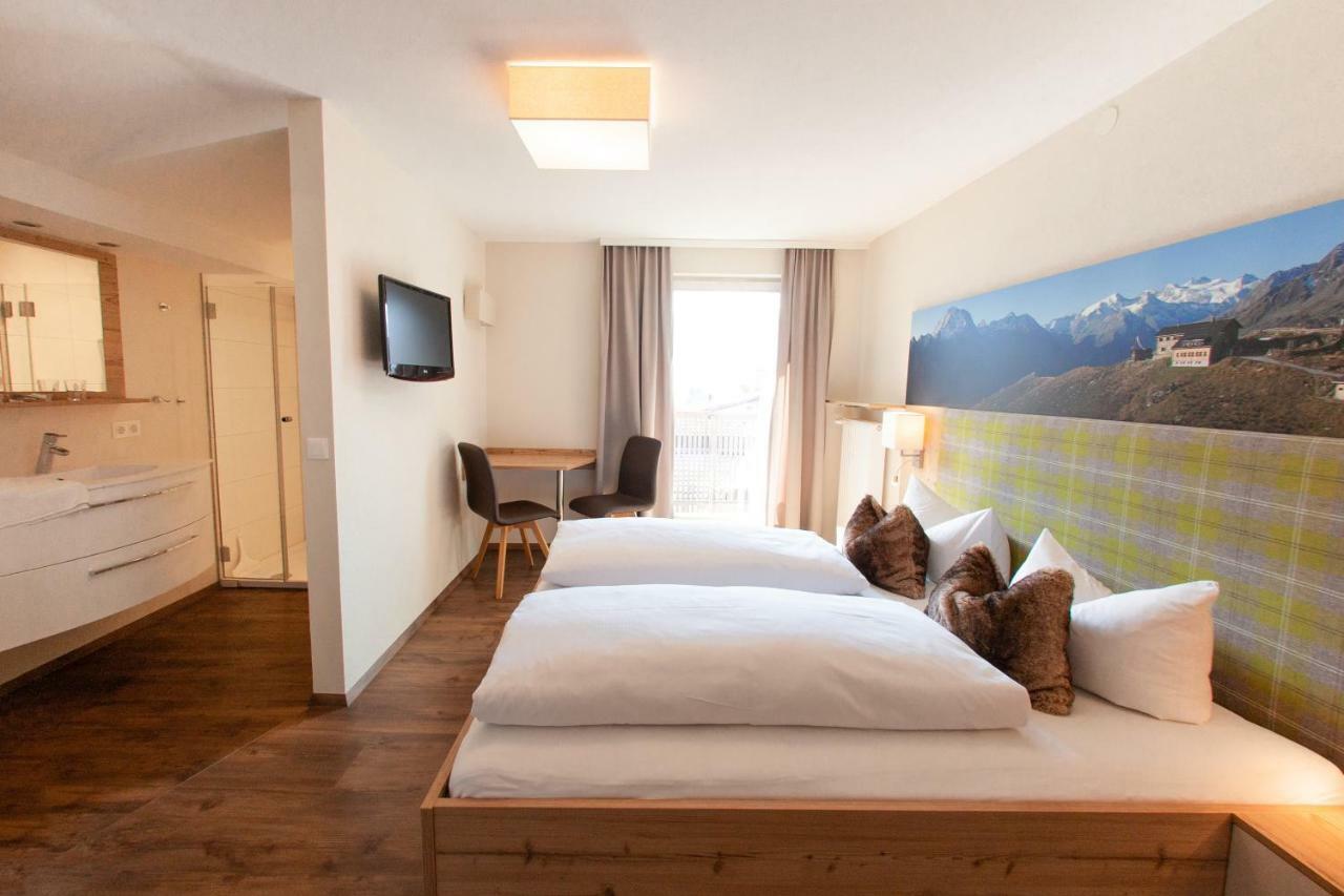 Pension Gletscherblick Fulpmes Exterior foto